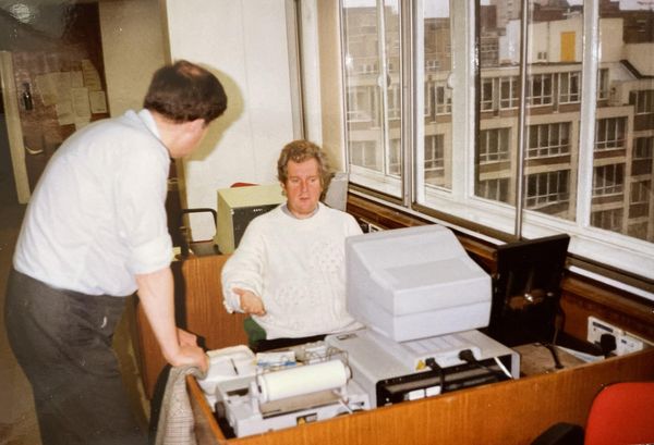 Brian ? and Tony Dunne