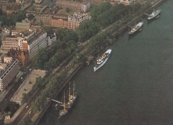 Aerial view of Electra House