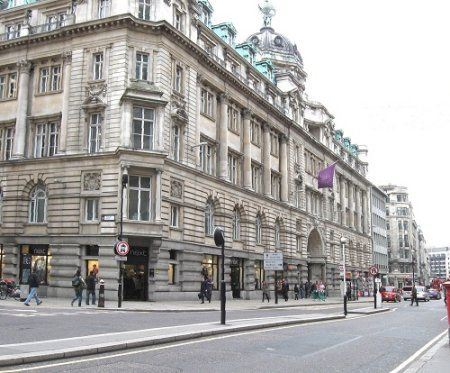 Electra House Moorgate - present day