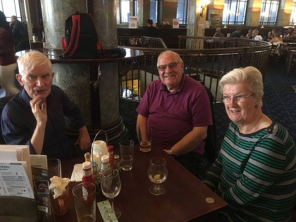 John Dixon, Geoff Suter and Brenda Wilkins