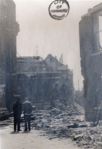 EH Bomb damage 1944