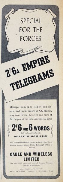 Cheap telegrams