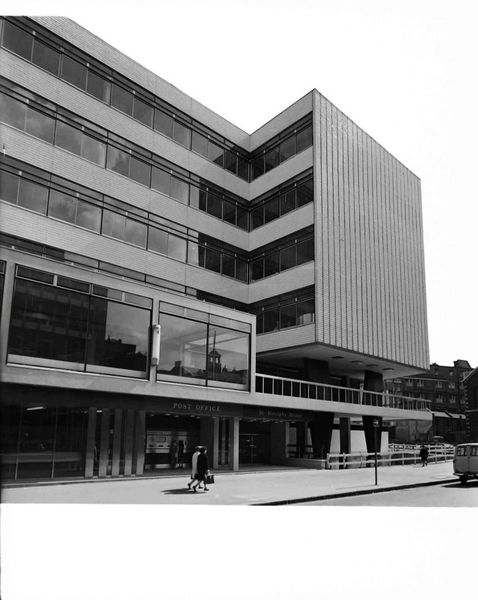 St Botolphs House main entrance 1967